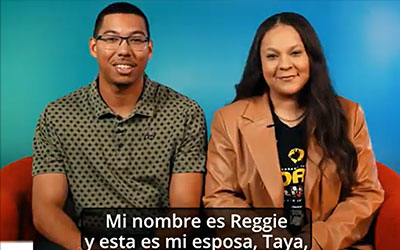 Reggie and Taya Cooley